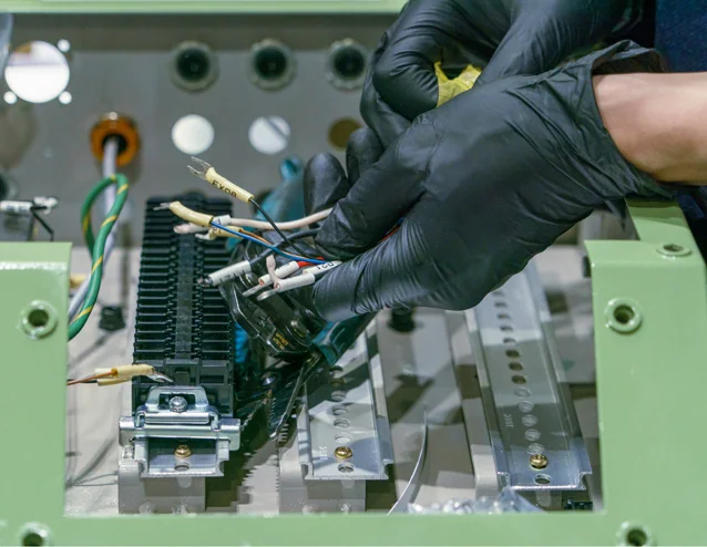 Replacing control boards and drive modules in a CNC machine tool cabinet