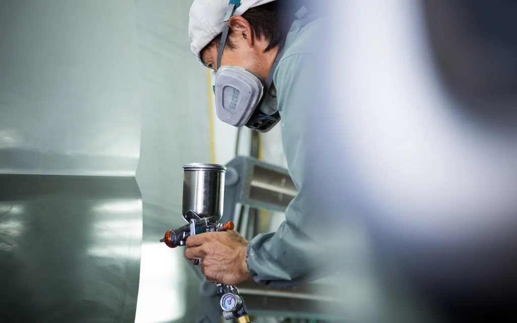Refurbishing, upgrading and retrofitting aging equipment on-site photo